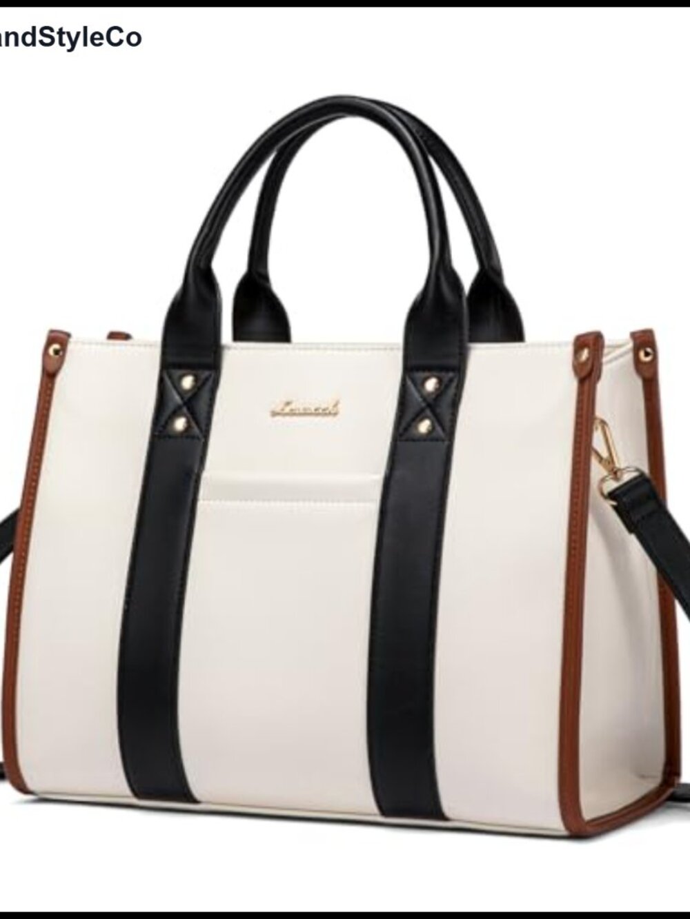 Leather Tote Bag Purse Handbag Satchel Crossbody Work Laptop